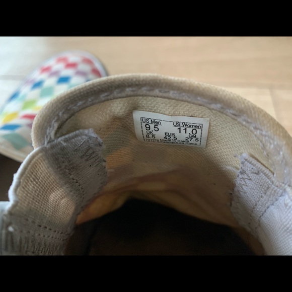 Vans Rainbow Checkerboard Slip-on - Picture 11 of 13